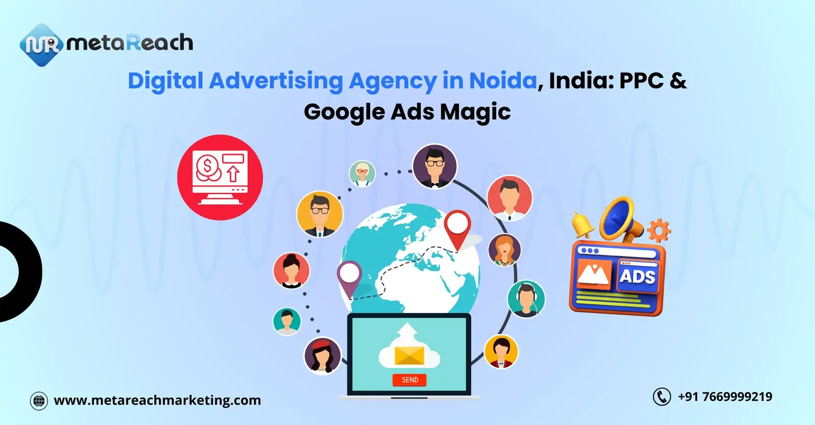 Best digital marketing agency in Noida services banner