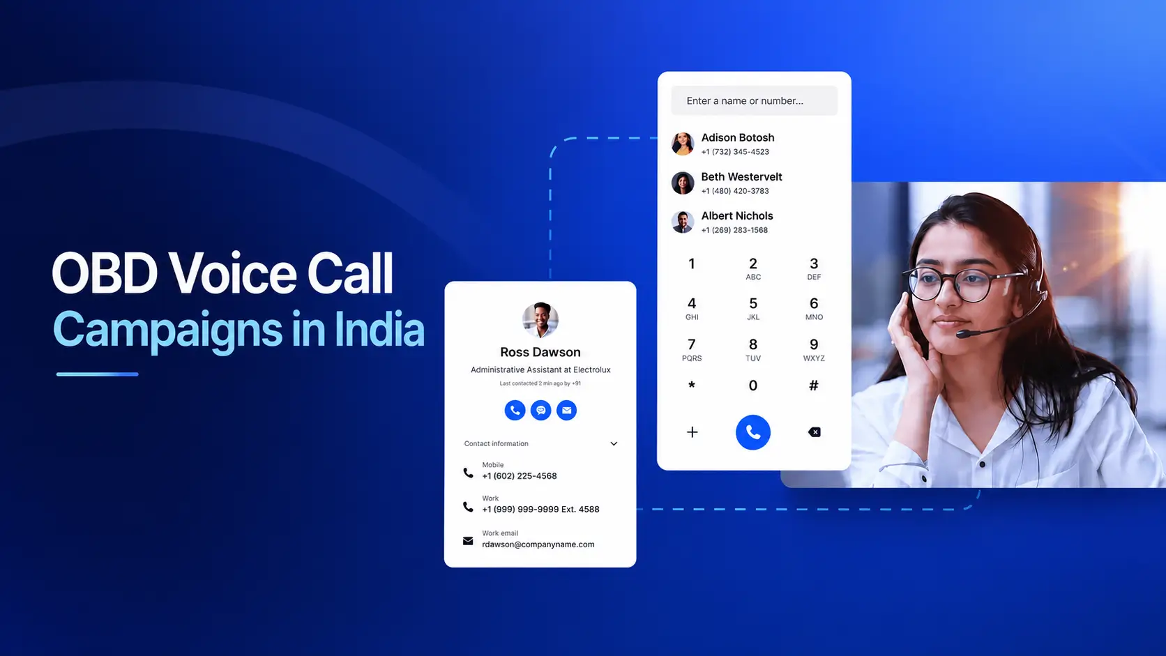 OBD Voice Call Campaigns in India