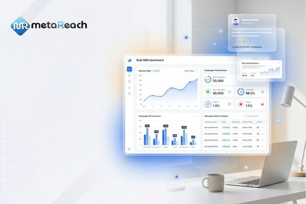 MetaReach Marketing managing bulk SMS campaigns for Chennai businesses