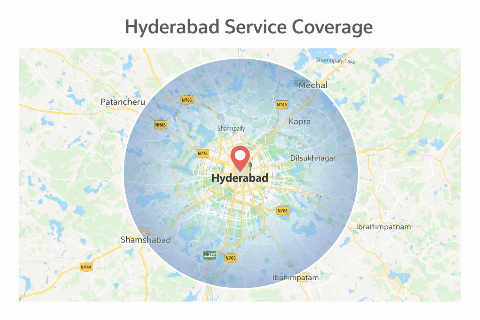 Digital marketing service areas in Hyderabad