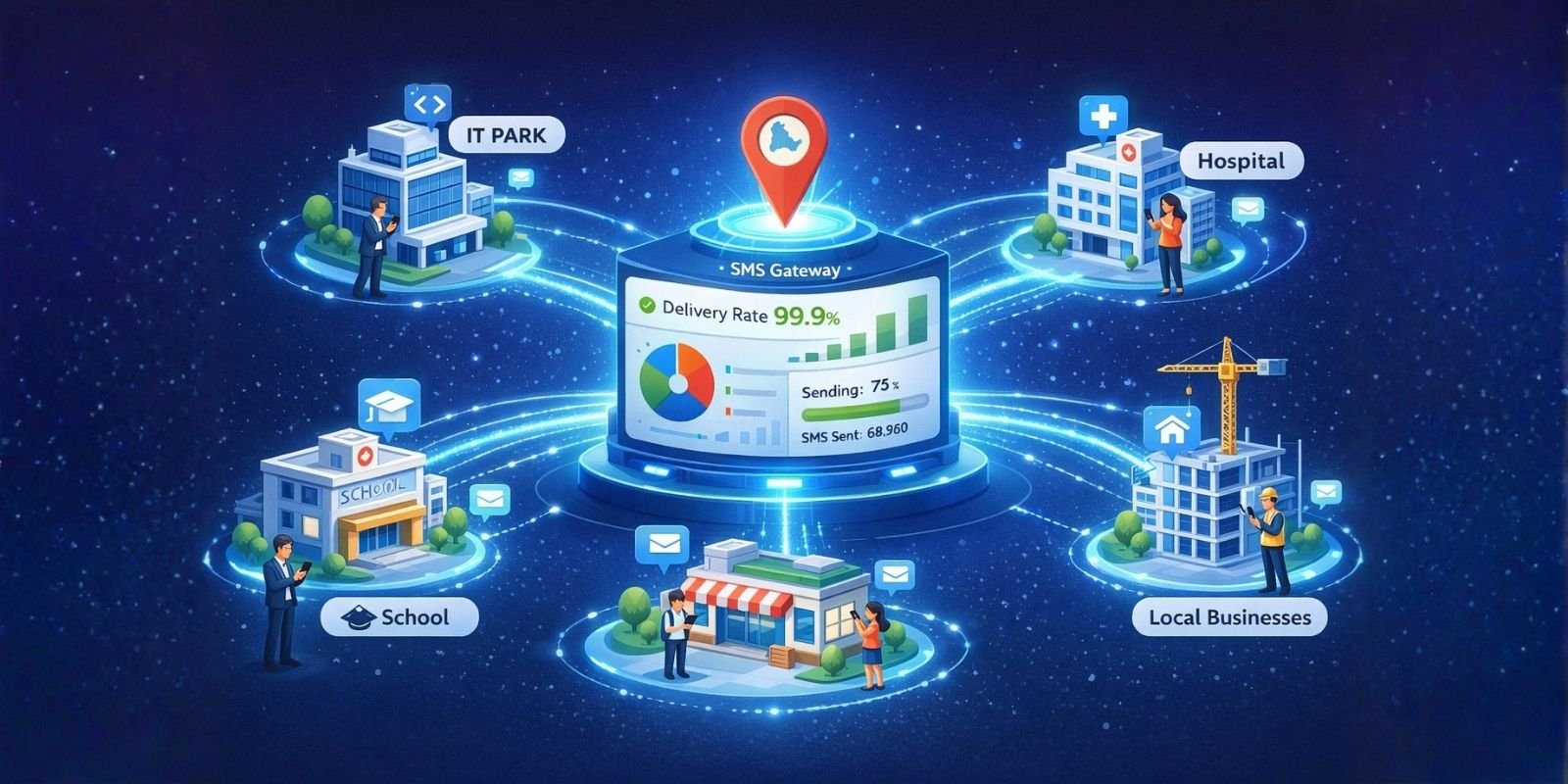 Why choose MetaReach Marketing as bulk SMS provider in Noida