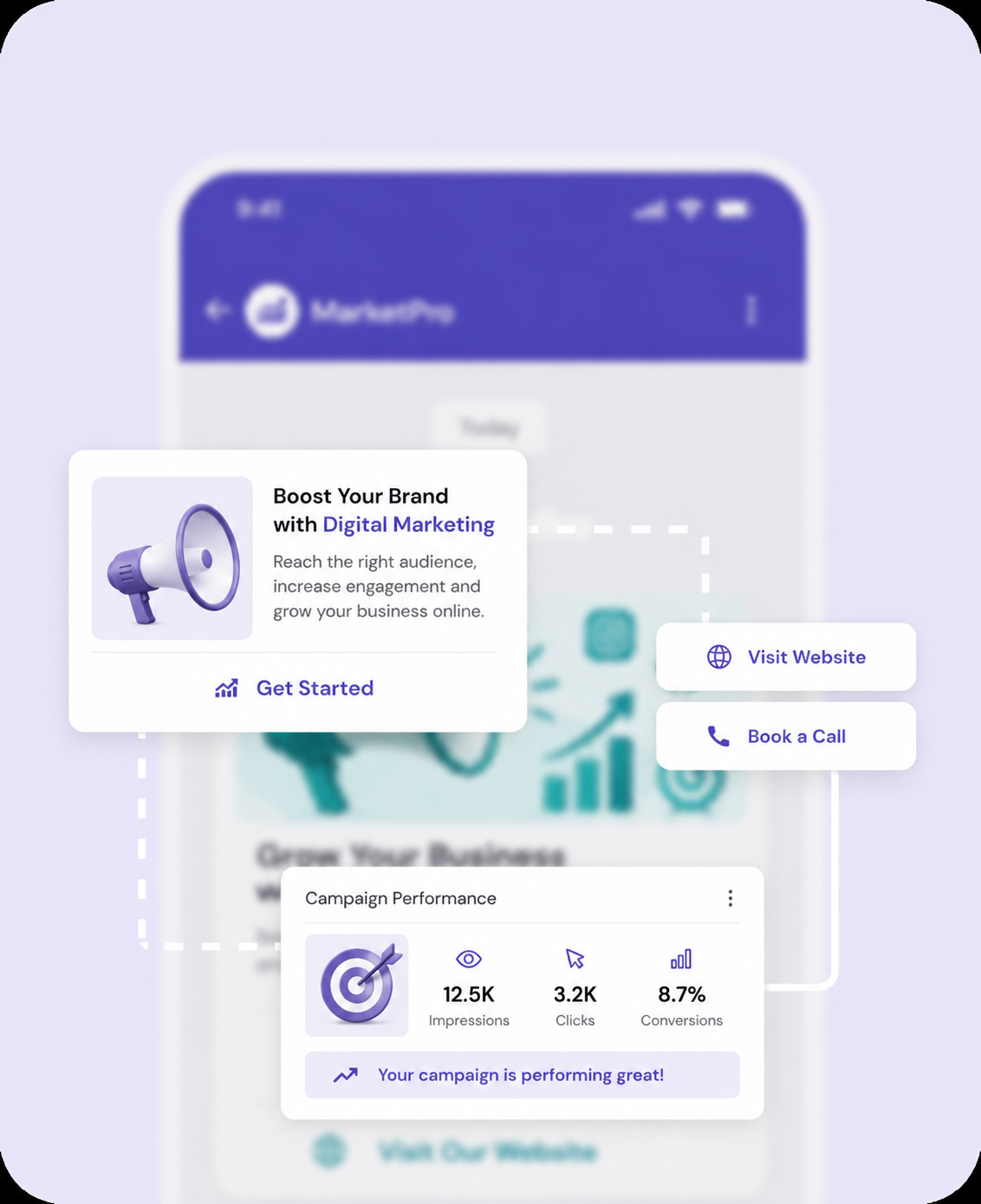 Digital Marketing Campaign hover