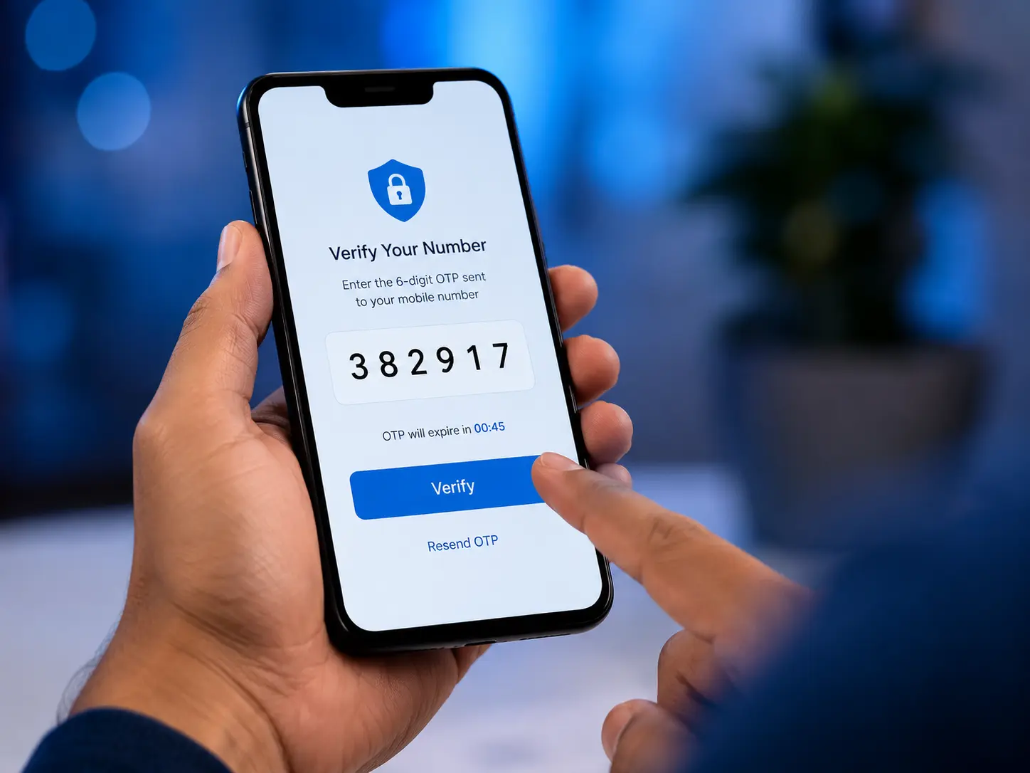 OTP SMS Service India — How It Works