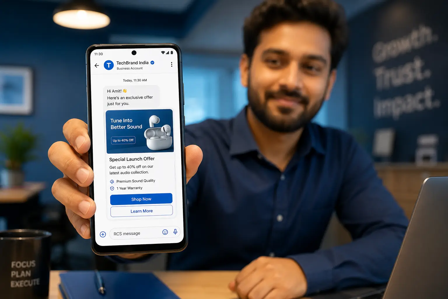 Google RCS Business Messaging — Verified Brand Messages on Android