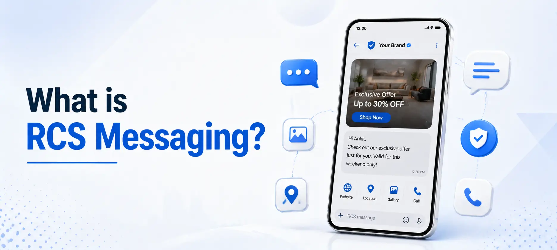 What is RCS messaging in India 2026 — rich messaging with images, buttons and verified sender